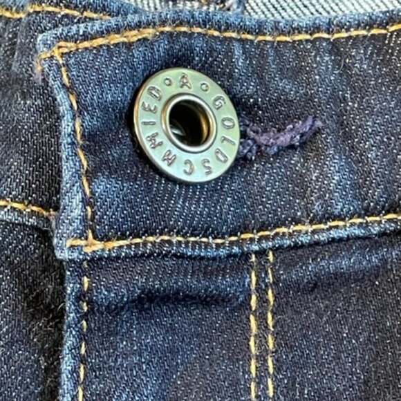 AG Adriano Goldschmied Mid Rise Straight Leg Harper Denim Jeans 26R - Picture 10 of 12